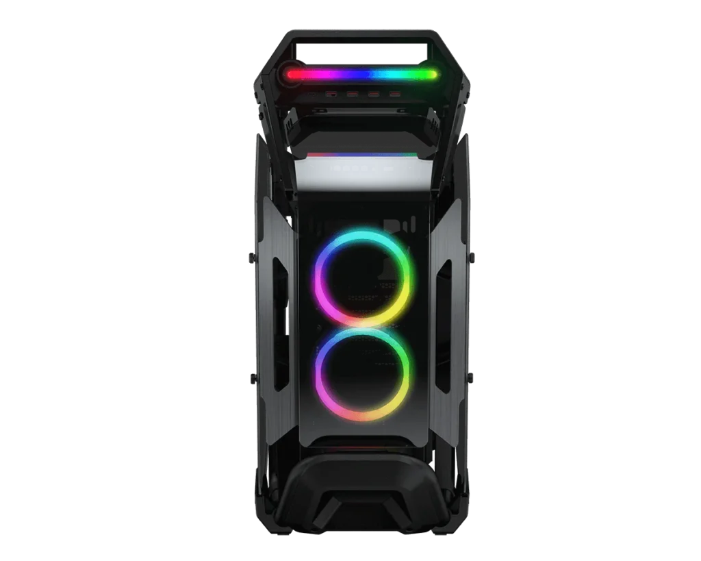 COUGAR CRATUS ATX Mid-Tower RGB Gaming PC Case – Black