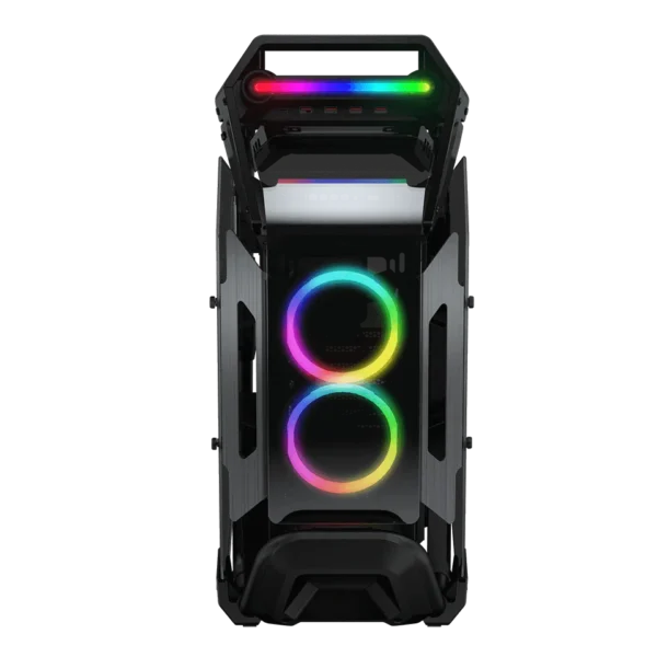 COUGAR CRATUS ATX Mid-Tower RGB Gaming PC Case – Black