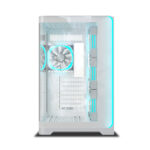 Ant Esports Crystal ARC Mid-Tower Gaming PC Cabinet – White - Image 5
