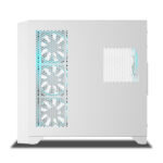 Ant Esports Crystal ARC Mid-Tower Gaming PC Cabinet – White - Image 3