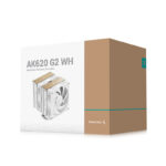 DeepCool AK620 G2 WH CPU Air Cooler Dual Tower Heatsink High Performance Cooling White