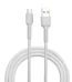 EVM Micro USB 18W Fast Charging Nylon Braided Cable 1M with Metal Head (White) – CM-011