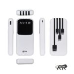 EVM EnCase+ 10000mAh Fast Charging Power Bank (White) - Image 2
