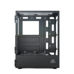 Ant Esports Elite 1200 RGB Mid-Tower Gaming PC Case with Modern Design – Black - Image 2