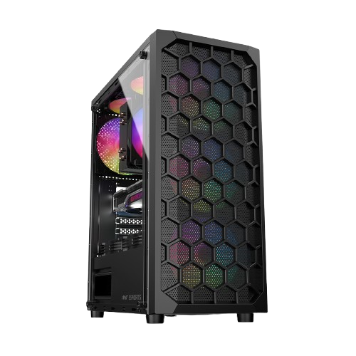 Ant Esports Elite 1120 RGB Gaming PC Cabinet – Black