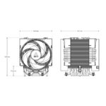 ARCTIC Freezer 4U-SP5 Tower CPU Cooler with PWM Fan - Image 2