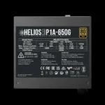 GAMDIAS HELIOS P1A 650G (ATX 2.0) 80 Plus Gold PSU - Image 2