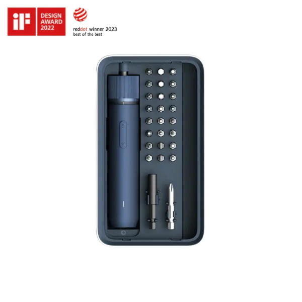 HOTO 3.6V Rechargeable Electric Screwdriver Kit | Compact Cordless Power Tool Set QWLSD011