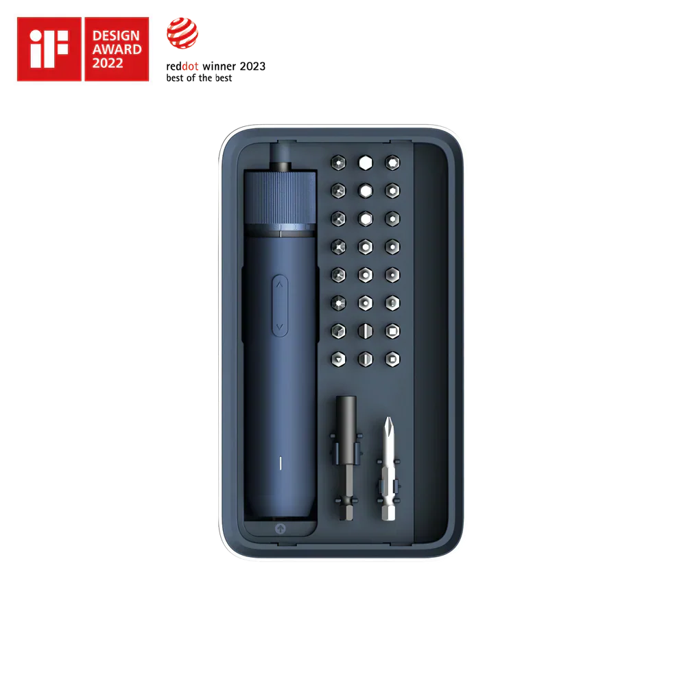 HOTO 3.6V Rechargeable Electric Screwdriver Kit | Compact Cordless Power Tool Set QWLSD011