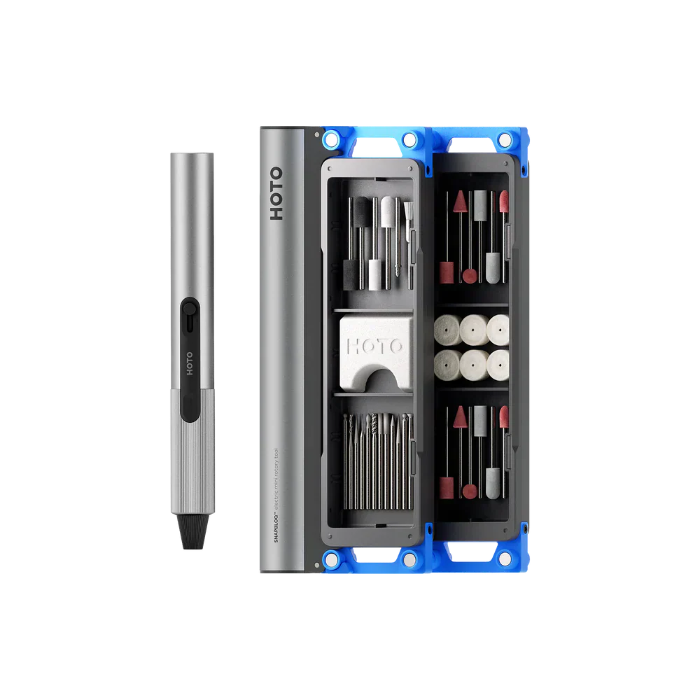 HOTO SNAPBLOQ™ R-A04 38-Piece Electric Mini Rotary Tool Set QWDMA001