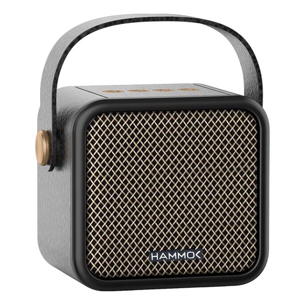 Hammok Solo Bluetooth Speaker (Black) | Portable Wireless Speaker | Bluetooth 5.3 | Built-in Microphone