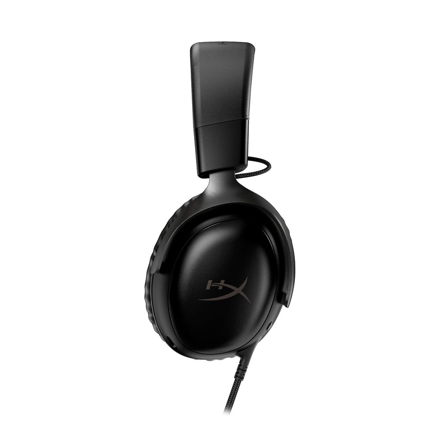 HyperX Cloud III Wired Gaming Headset | DTS Headphone: X Spatial Audio | 53mm Drivers | Noise-Cancelling Mic | Black (727A8AA)