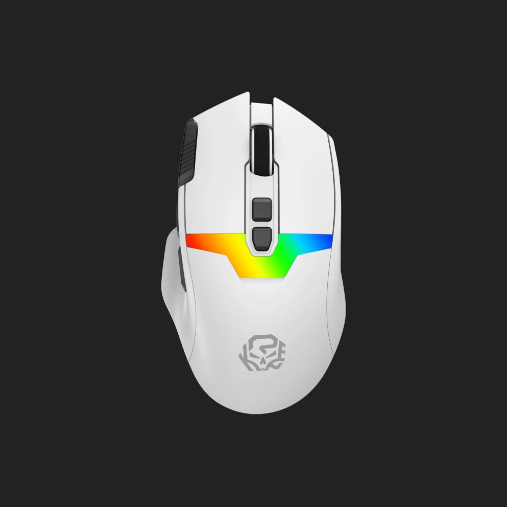 Karnage Inferno Professional Wired Gaming Mouse – White