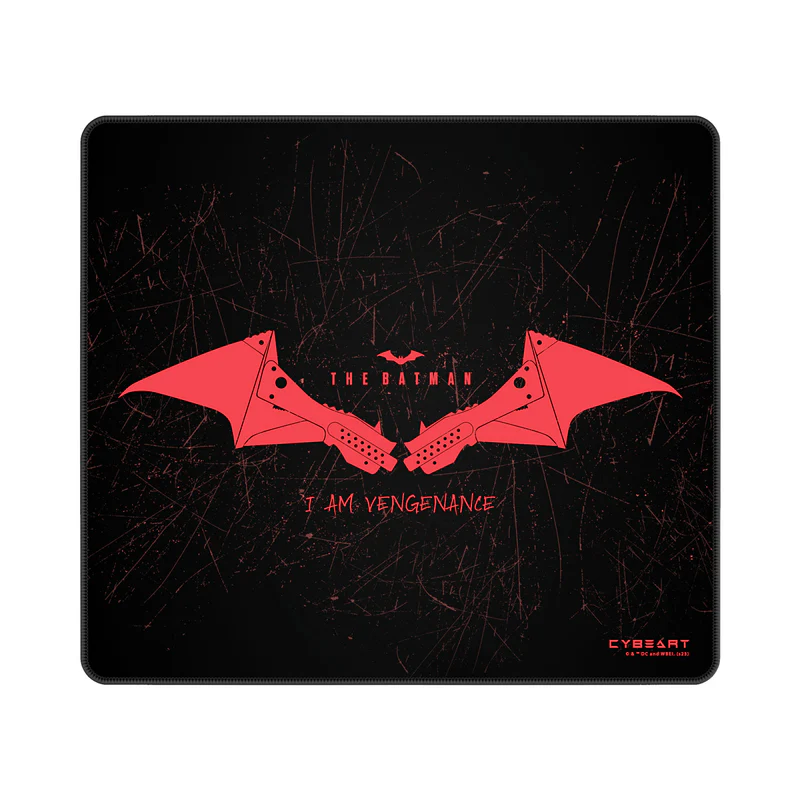 Cybeart The Batman DC Comics Large Premium Licensed Gaming Mouse Pad | 450 × 350 × 4mm | Rapid Series