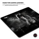Cybeart Batman The Dark Knight Rises DC Comics Large Premium Licensed Gaming Mouse Pad | 450 × 400 × 4mm | Waterproof | Stitched Edges - Image 3