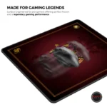 Cybeart Gryffindor Classic Harry Potter Large Premium Licensed Gaming Mouse Pad | 450 × 350 × 4mm | Rapid Series - Image 2