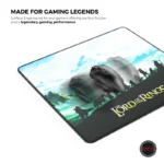 Cybeart The Lord of the Rings Large Premium Licensed Gaming Mouse Pad | 450 × 400 × 4mm | Waterproof | Stitched Edges - Image 2