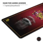 CYBEART Licensed - Gryffindor Edition XXL Gaming Mouse Pad - Image 3