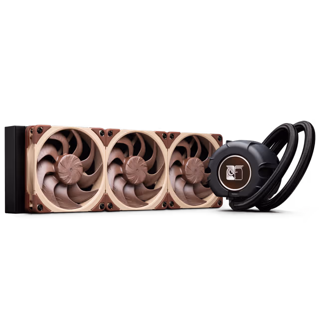 Noctua NL-LC1-36 360mm All-in-One ARGB Liquid CPU Cooler with Triple 120mm Fans – Black