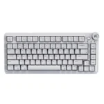 Cybeart Nighthawk 75 75% Tri-Mode Wireless RGB Mechanical Gaming Keyboard | Hot-Swappable | White