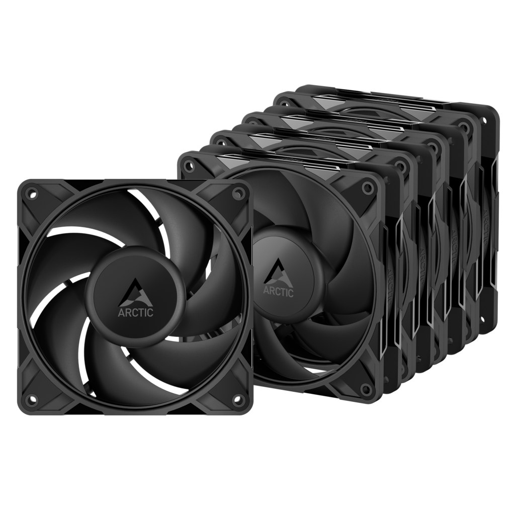ARCTIC P12 Pro PST 120mm High Performance Case Fan (5 Pack)