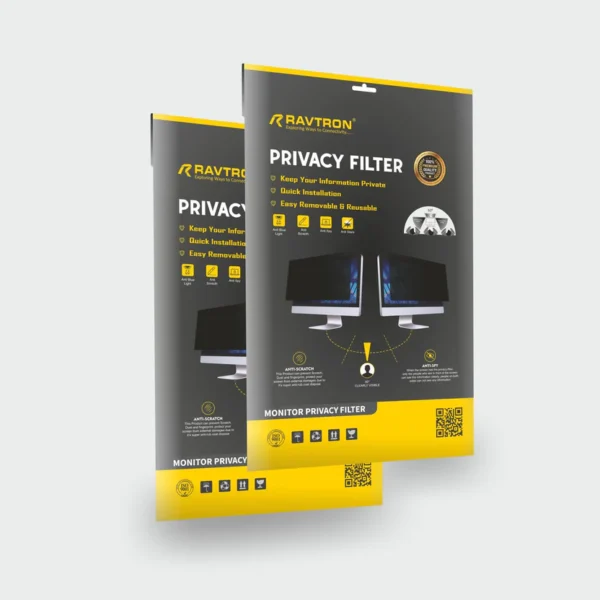 Ravtron 19.5" Monitor Privacy Filter – 16:9 Aspect Ratio | 433 × 240 mm