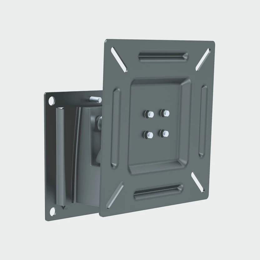 Ravtron Heavy-Duty Monitor Tilt Wall Mount – Space-Saving Display Bracket