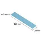 ARCTIC TP-3 Thermal Pad 120×20×0.5mm (4 Pieces) - Image 3