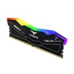 TEAMGROUP T-FORCE DELTA RGB 16GB (1x16GB) DDR5 6000MHz CL38 Desktop Memory - Black - Image 3