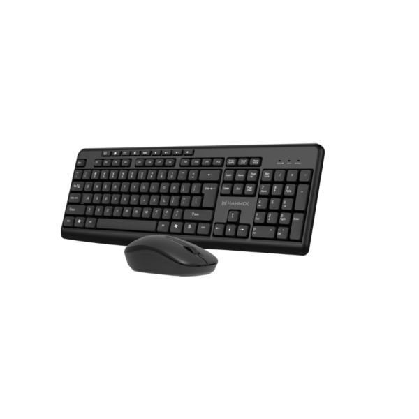 Hammok Clara Wireless Keyboard & Mouse Combo | 2.4GHz Wireless | Plug & Play | 1000 DPI Mouse