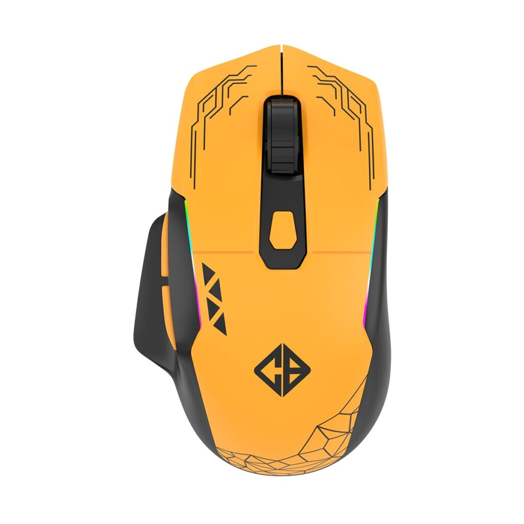 Cosmic Byte Helios Tri-Mode Mouse with Software Support | 1000Hz High-Speed Gaming Mouse