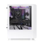 Thermaltake S200 TG ARGB Snow ATX Mid Tower Gaming Cabinet – White - Image 3