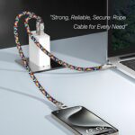EVM USB-C to USB-C 60W Fast Charging Rope Cable 1.2M (CC06) - Image 3
