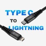EVM 27W Fast Charging Type-C to Lightning Cable – Braided Metal Head Black (1M) - Image 5
