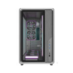 Ant Esports Crystal X8 Frame ATX Mid Tower Gaming Cabinet – Black - Image 4