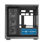 Ant Esports Crystal X8 Frame ATX Mid Tower Gaming Cabinet – Black - Image 2