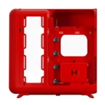 HYTE X50 Modern Performance Mid Tower Gaming PC Case – Wild Cherry | Tempered Glass | High Airflow | ATX