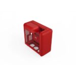 HYTE X50 Modern Performance Mid Tower Gaming PC Case – Wild Cherry | Tempered Glass | High Airflow | ATX
