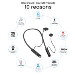 EVM NB-036 EnSport 2.0 Bluetooth Wireless Neckband Earphones – Black - Image 2
