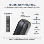 EVM EnAura 100W Home Theater Soundbar Speaker Black (EVM-BTS-109) - Image 6