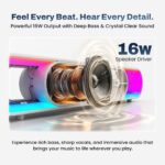 EVM EnBar Glow X Wireless Speaker 24W RMS with RGB White (EVM-BTS-205) - Image 4