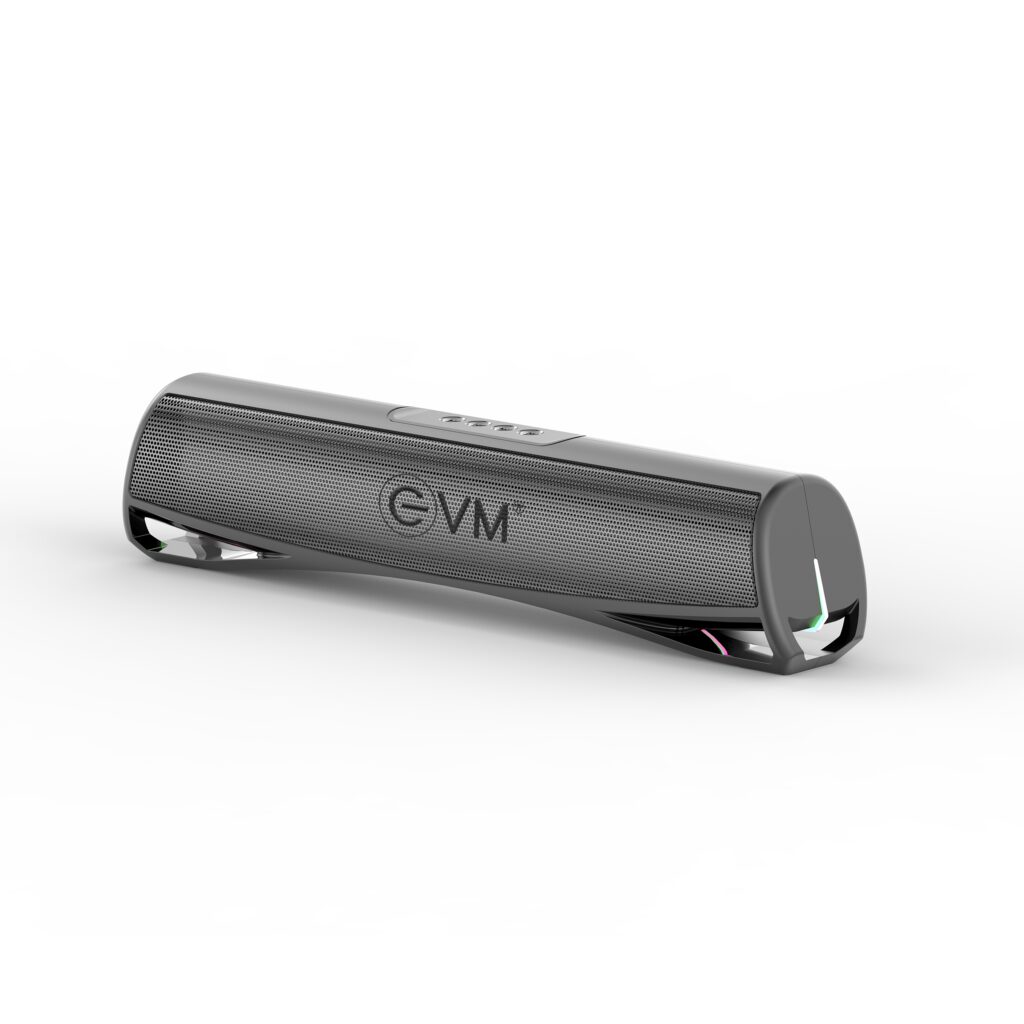 EVM EnBar Pro Wireless Speaker with RGB Lights 24W RMS Black (EVM-BTS-106)