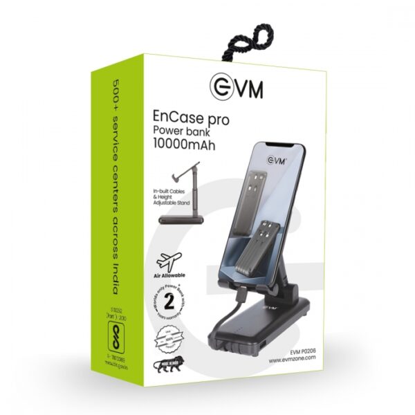 EVM EnCase Pro 10000mAh Fast Charging Power Bank