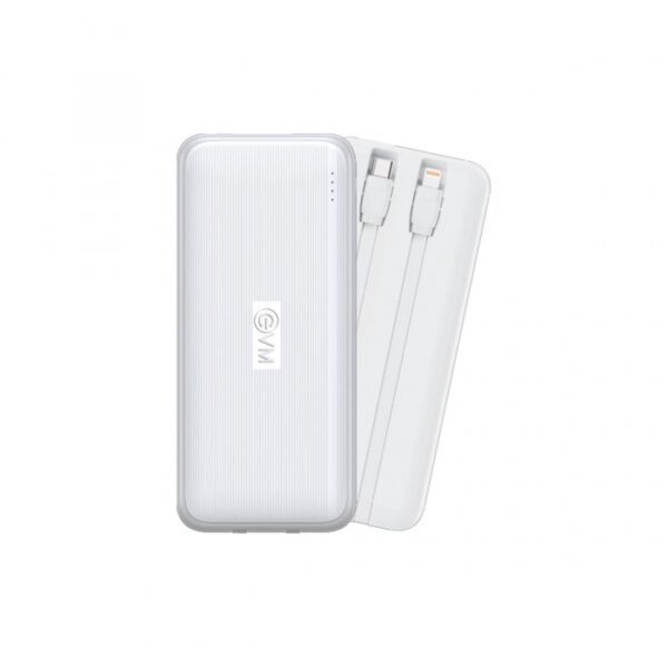 EVM EnConnect 10000mAh 22.5W Power Bank - WHITE (EVM-P0501)