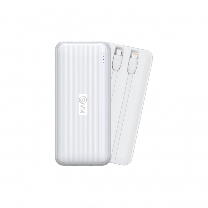 EVM EnConnect 10000mAh 22.5W Power Bank - WHITE (EVM-P0501)