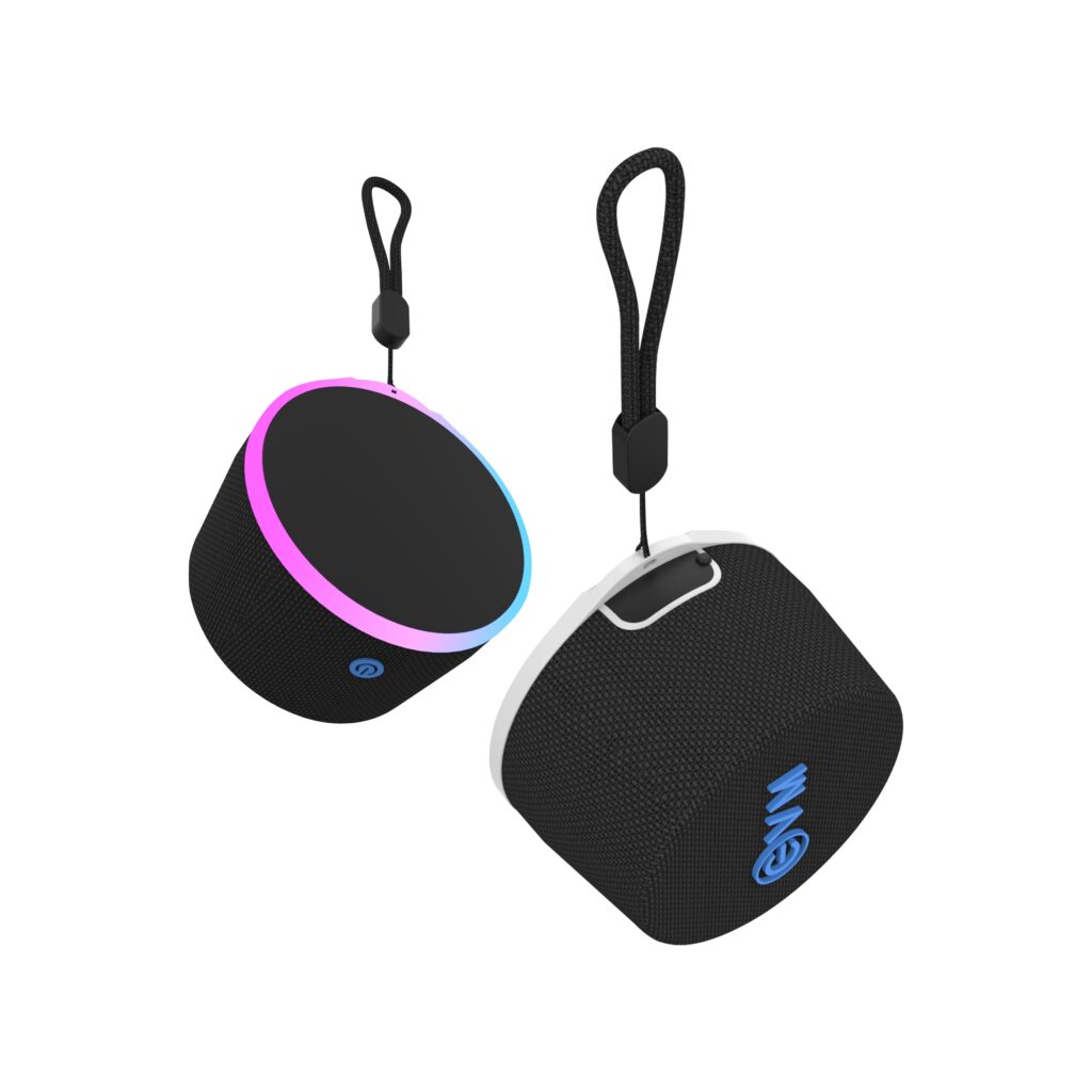 EVM EnDot Bluetooth Speaker for Music & Travel Black (EVM-BTS-204)