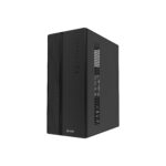 EVM Enigma 054 Micro ATX Computer Case with Power Supply | Compact Cabinet | Black