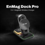 EVM EnMag Dock Pro WC-07 Fast Wireless Charging Stand – Black - Image 7