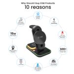 EVM EnMag Dock Pro WC-07 Fast Wireless Charging Stand – Black - Image 2