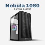 EVM Nebula 1080 Micro ATX RGB Gaming Cabinet | Tempered Glass | Without SMPS | Black - Image 2